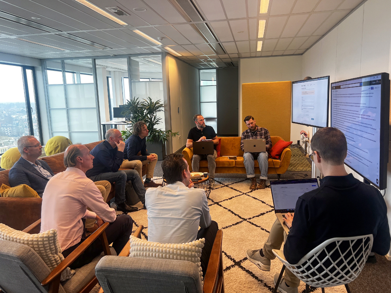 Een foto van de AI Experience Room