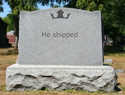 He shipped