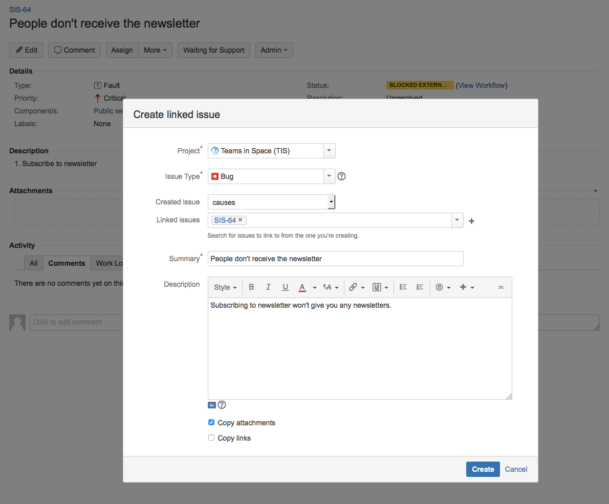 create-popup
