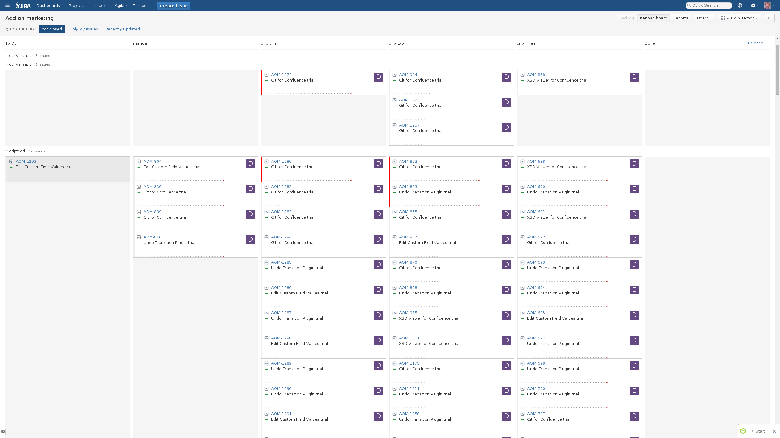 dripfeed-agile-board