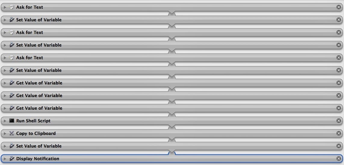 Outline Automator script